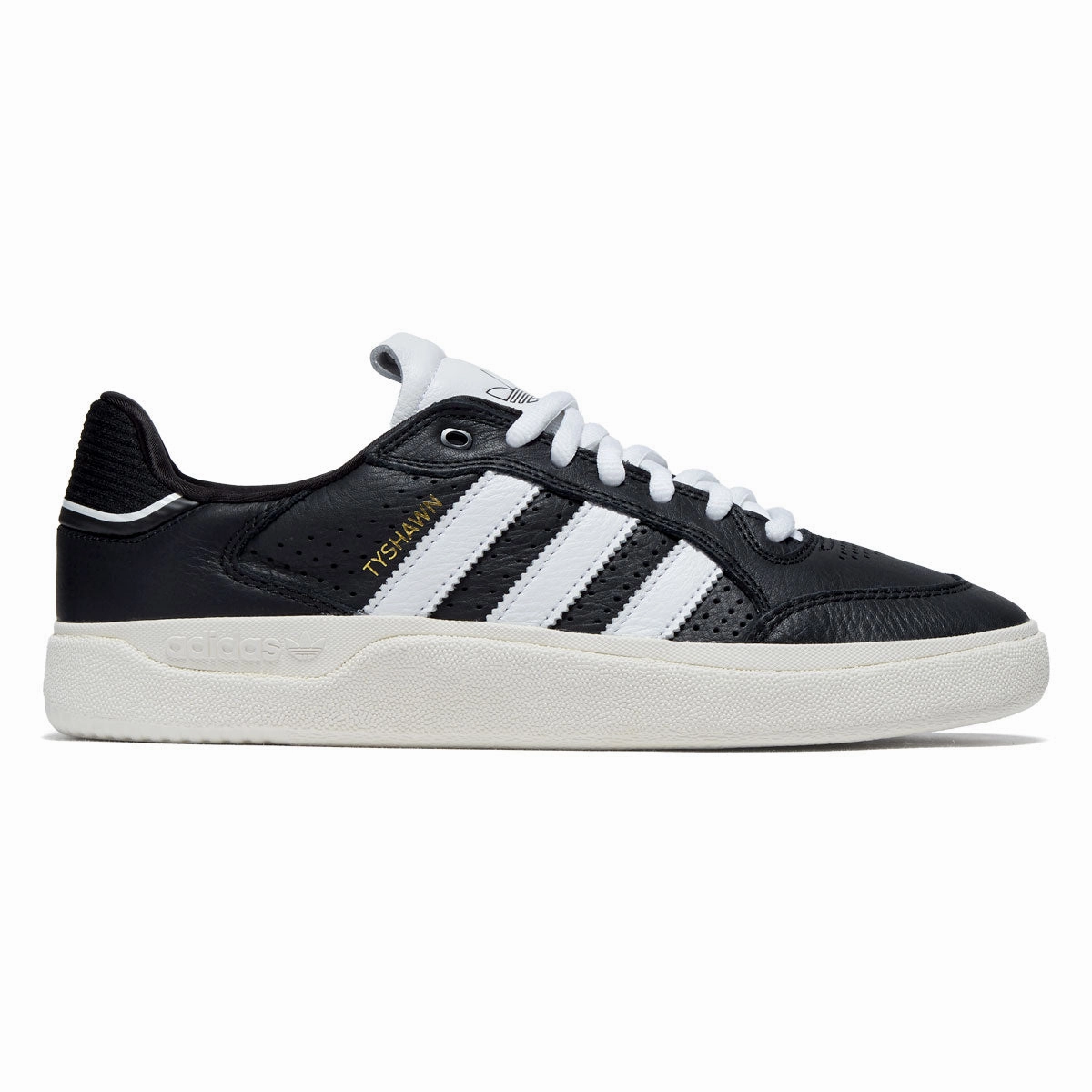 Sb Force Skate Shoes Adidas Tyshawn Low Shoes - Core Black/Ftwr White/Core White