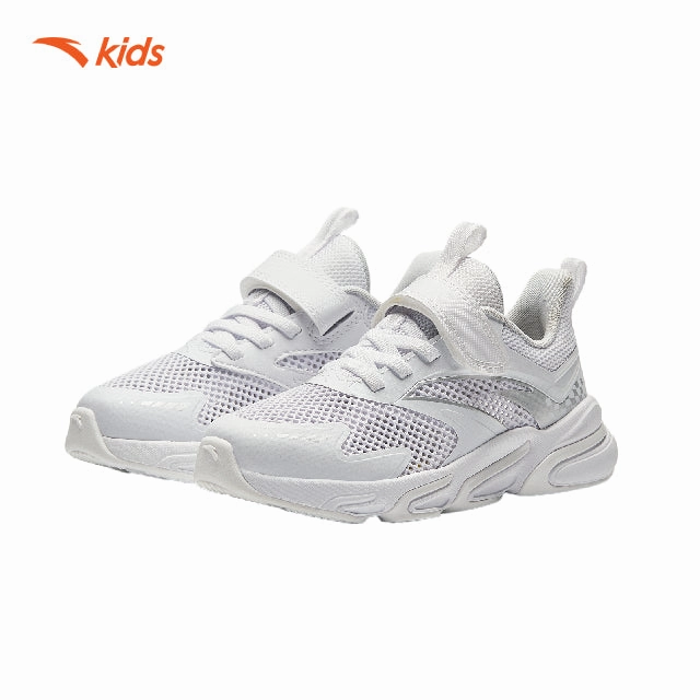 Early 2000s Skate anta kids unisex little kids running shoes 3324B9908S-4 -white