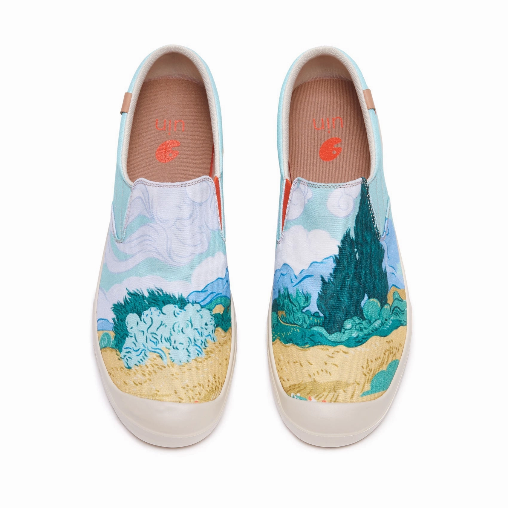 Van Gogh Wheatfield with Cypresses Cadiz Men Best Skate Shoe Companies