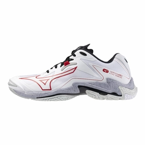 WAVE LIGHTNING Z8 - White/ Salsa Volleyball Shoes For Volleyball