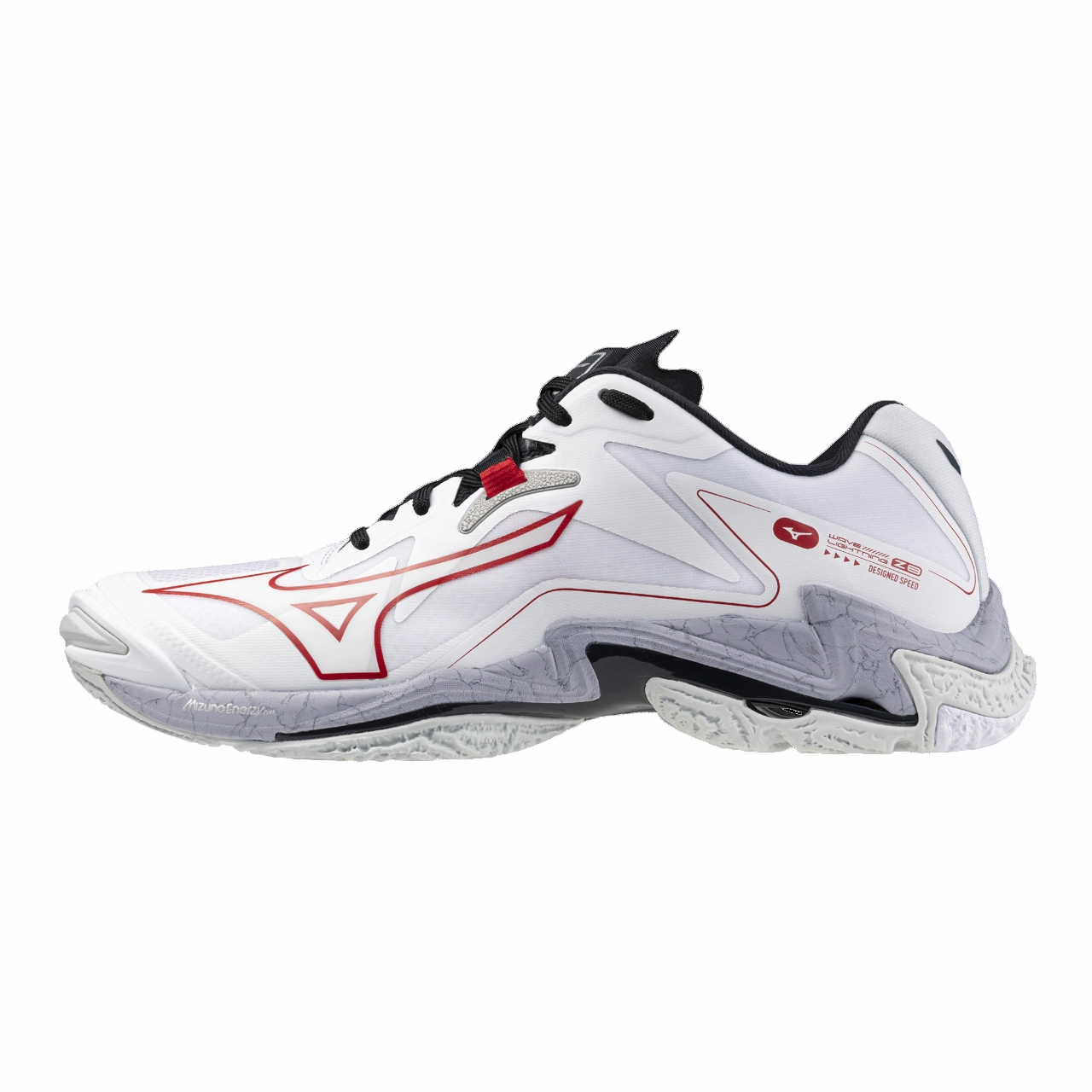 WAVE LIGHTNING Z8 - White/ Salsa Wave Momentum 2 Mid Volleyball Shoe