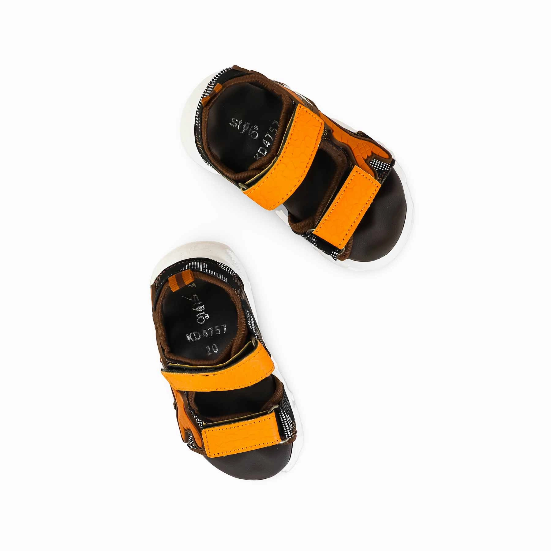 Skechers Luxe Foam Sandals Boys Brown Casual Sandal KD4757