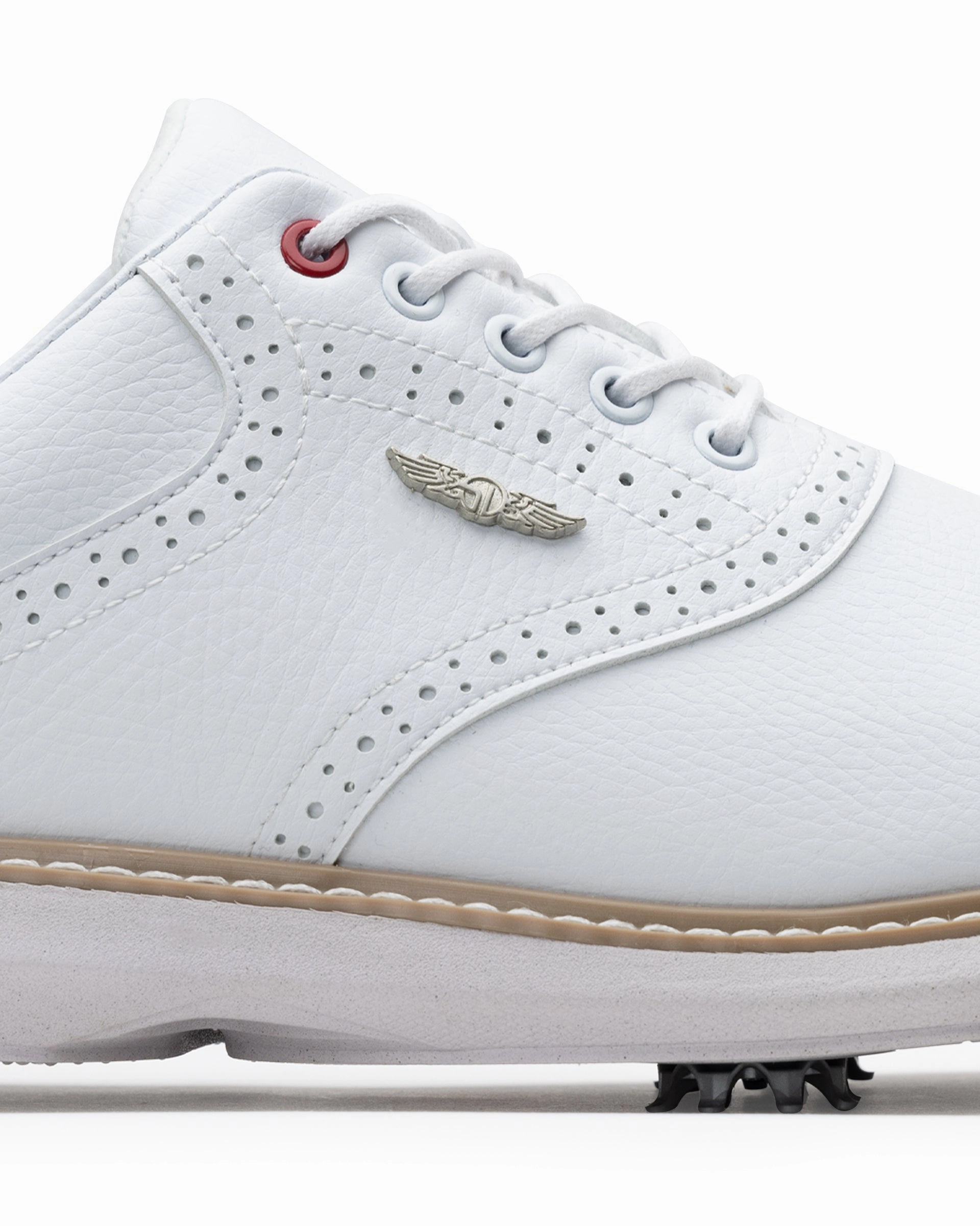 Dryjoy Golf Victory Classic Shoe - White Khaki