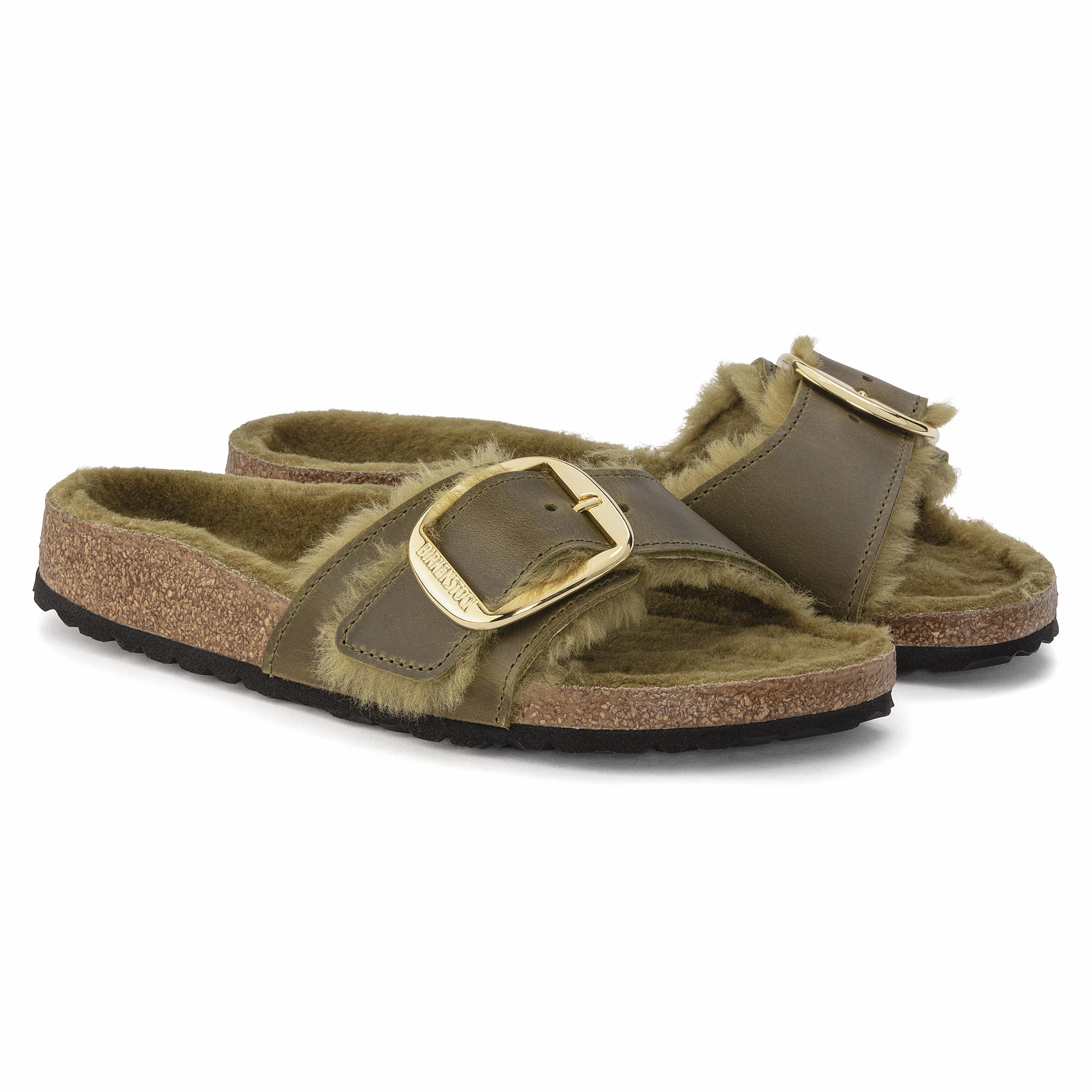 Madrid Big Buckle Oiled Leather Birkenstock Pro