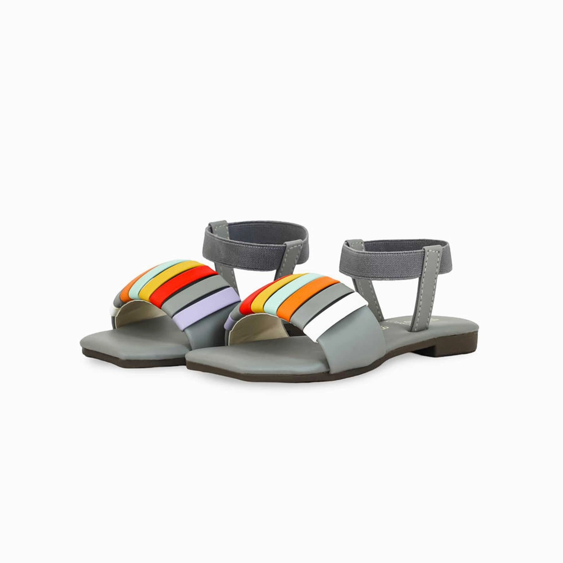 Girls Multy Casual Sandal KD9872 Wedding Sandals Low Heel