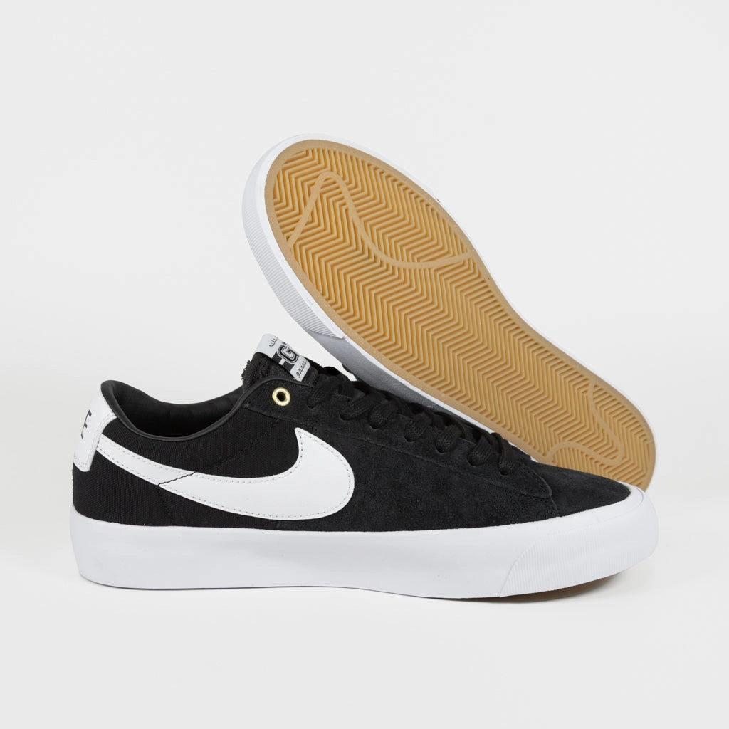 Best Nike Shoes Gym Nike SB - Grant Taylor GT Blazer Low Shoes - Black / White