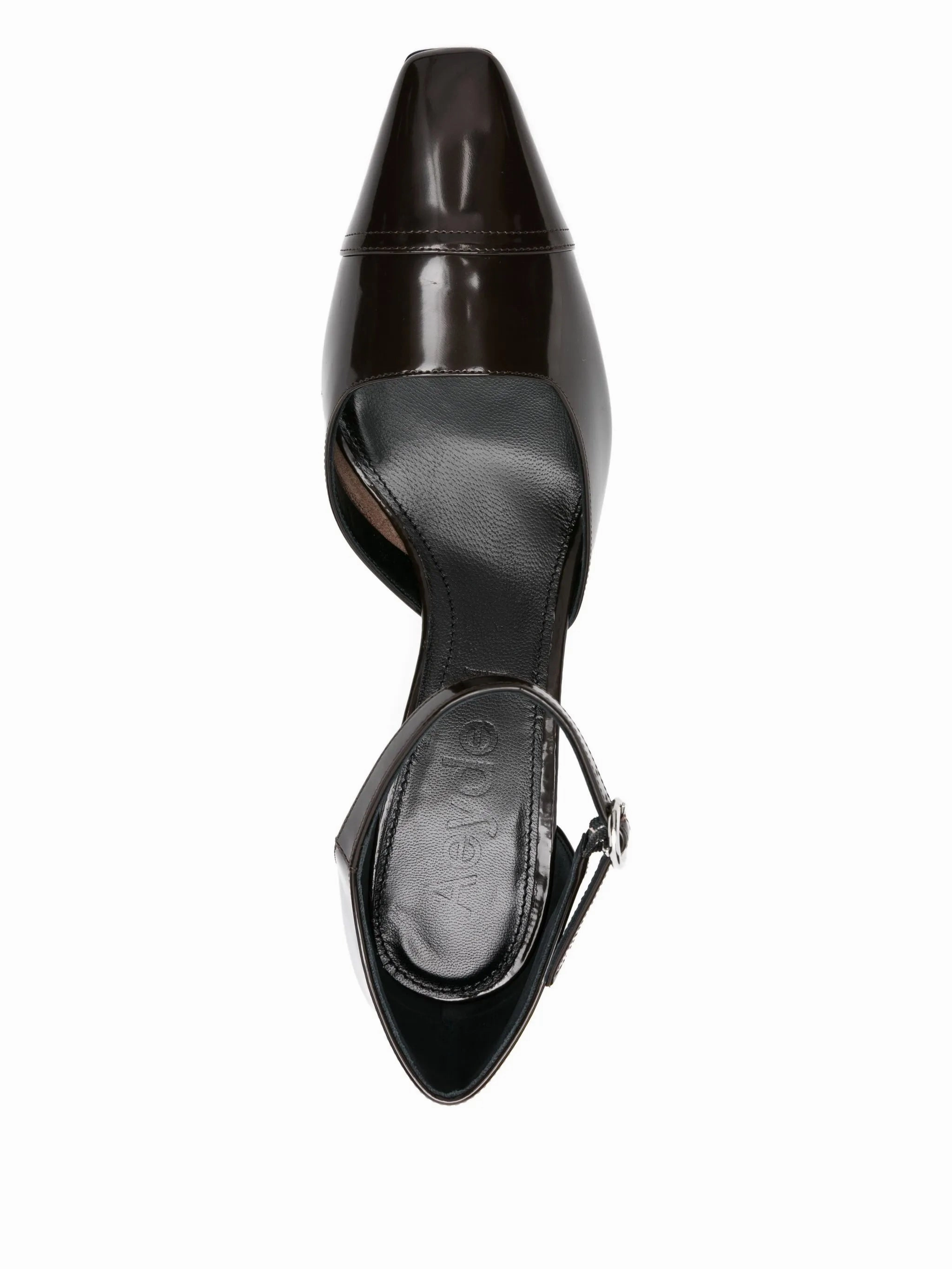 Extra Wide Ankle Boots 80mm Francine ankle-strap pointed-toe pumps