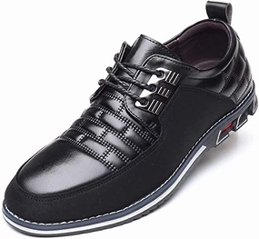 Top Walking Men Casual Shoes Luxury Comfortable Loafers Driving Flats Sneakers Shoes for Male Fashion Leather Lace-up Business Work Office Dress