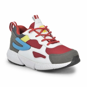 Leap7x Sports Lacing Shoe For Kids (Maroon) CARRY-03 By Liberty For All Day Walking Best