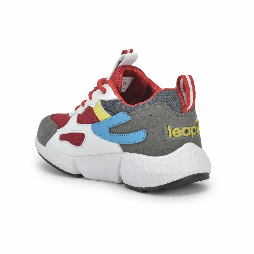 To Walk Around Europe Best Leap7x Sports Lacing Shoe For Kids (Maroon) CARRY-03 By Liberty