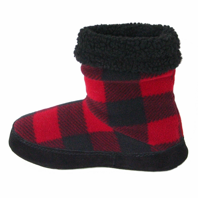 Polar Feet Kids' Snugs Lumberjack Man Slides