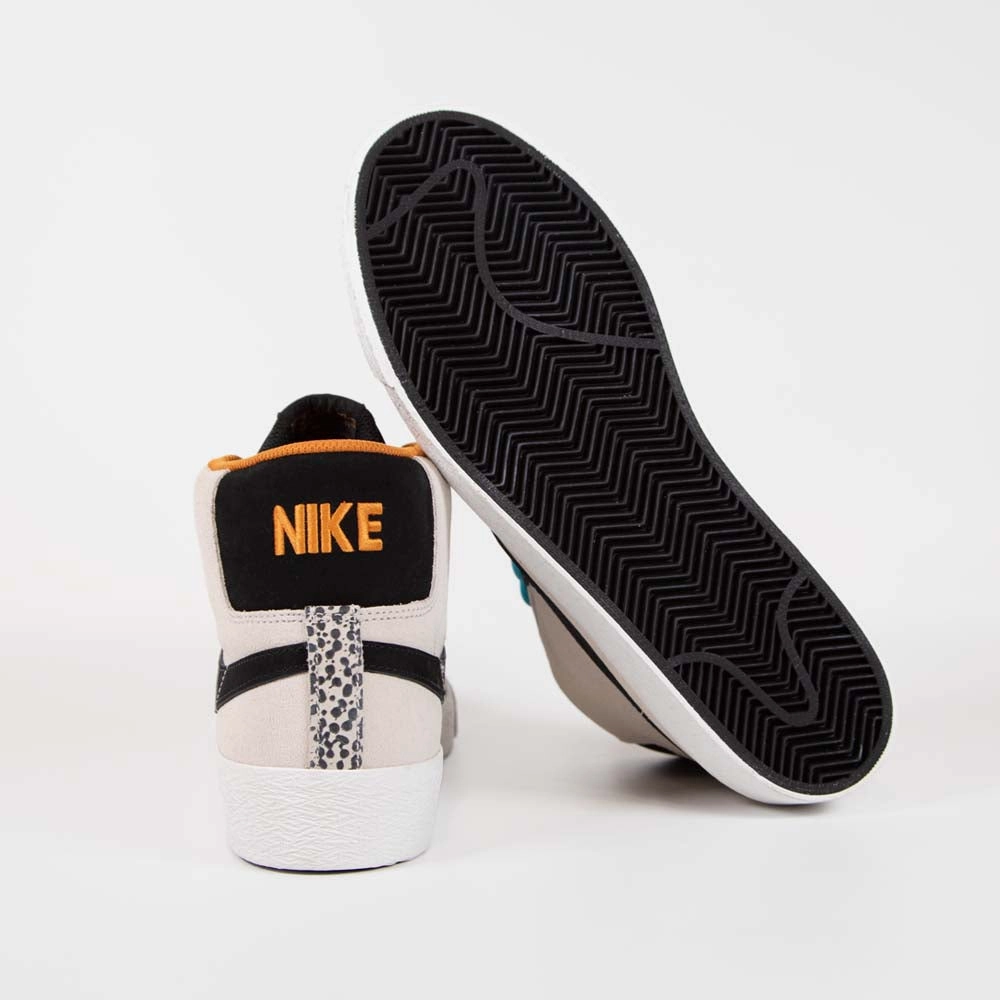 Nike SB - Blazer Mid 'Olympic Safari' Shoes - Phantom / Black - Monarch - Summit White Nike Air Monarch Running Shoes