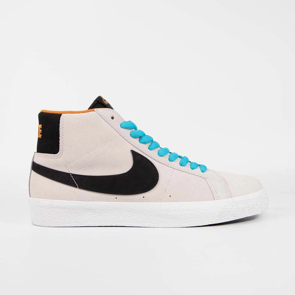 Nike Shoes Good For Plantar Fasciitis Nike SB - Blazer Mid 'Olympic Safari' Shoes - Phantom / Black - Monarch - Summit White