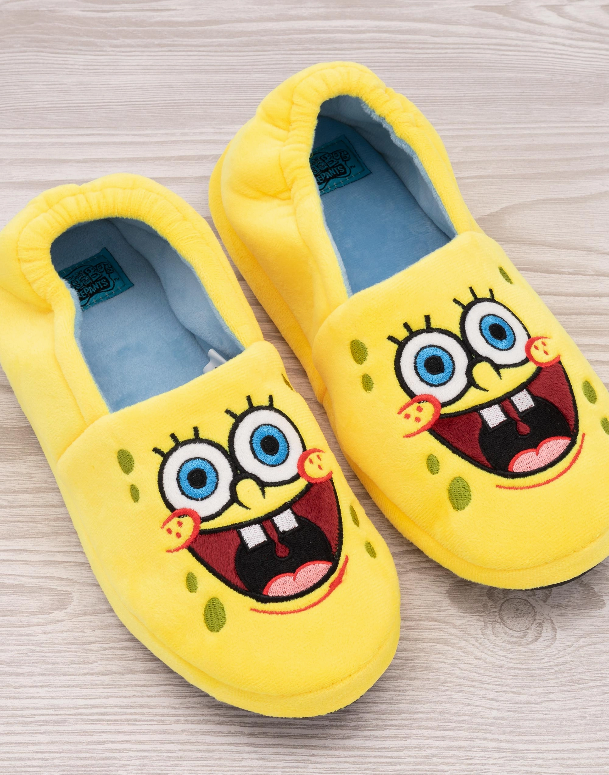 Free Crochet Patterns F SpongeBob SquarePants Kids Slippers