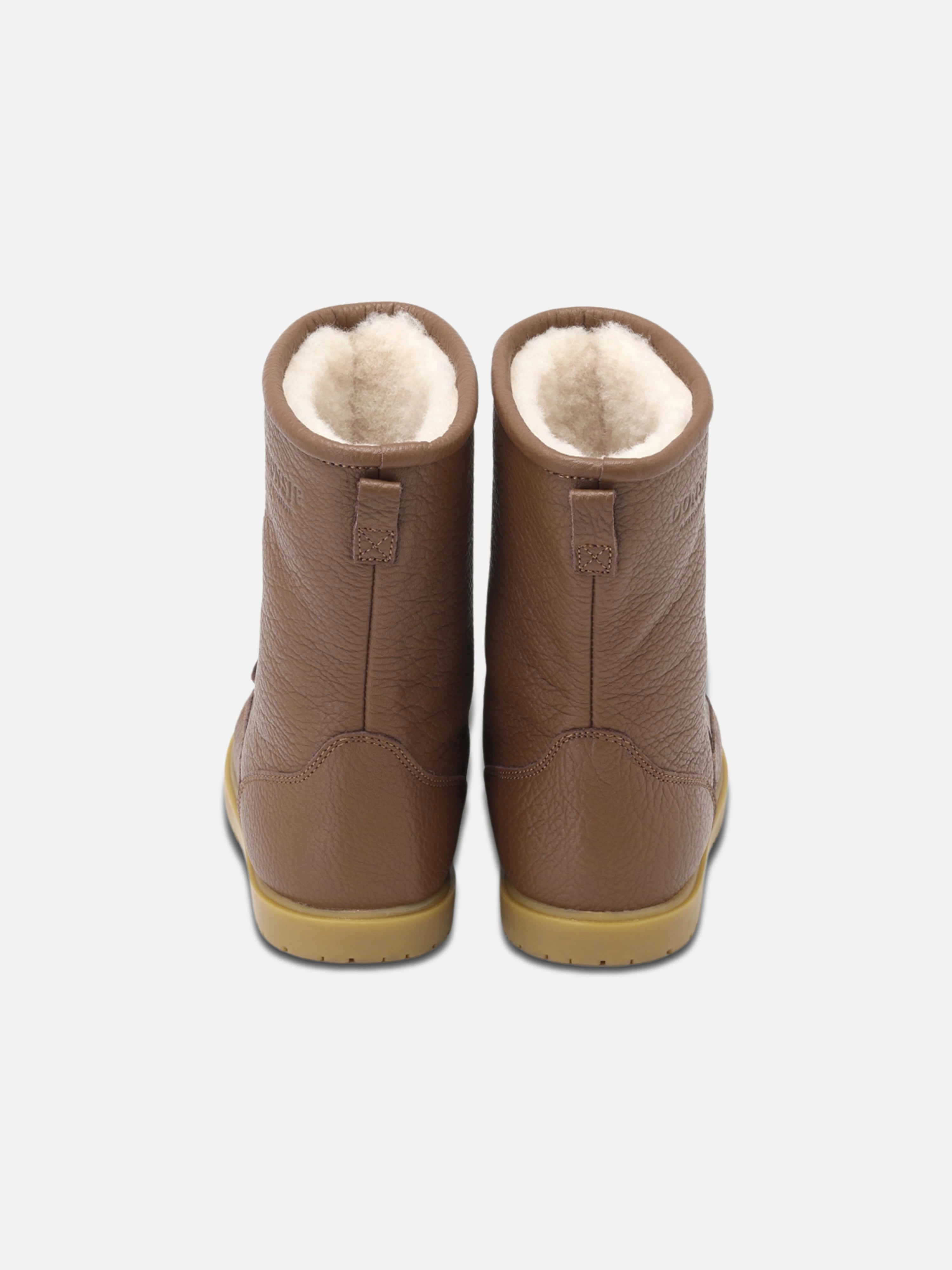 Female Chelsea Boots Donsje Kids Wadudu Classic Bear Boots in Brown