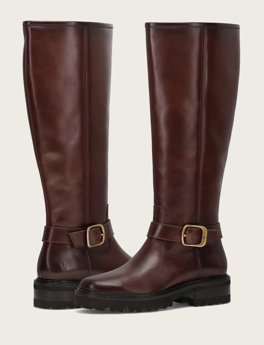 Best Knee High Boots For Plantar Fasciitis Olivia Buckle Tall