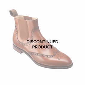 Slim Jeans With Chelsea Boots Daisy Tan Burnished Calf