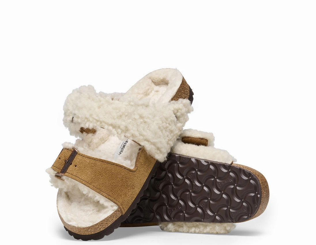 Clog Chunky Women's Arizona Teddy Split *FINAL SALE
