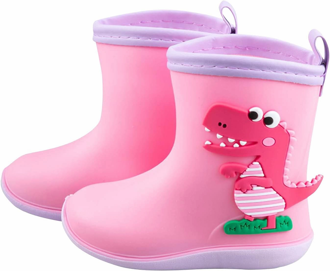 Asics Skate Shoes Sale Toddler Rain Boots Big Dinosaur Children's Rain Shoes Cartoon Pattern Baby Rain Boots Wearable Water Rubber Shoes, 5