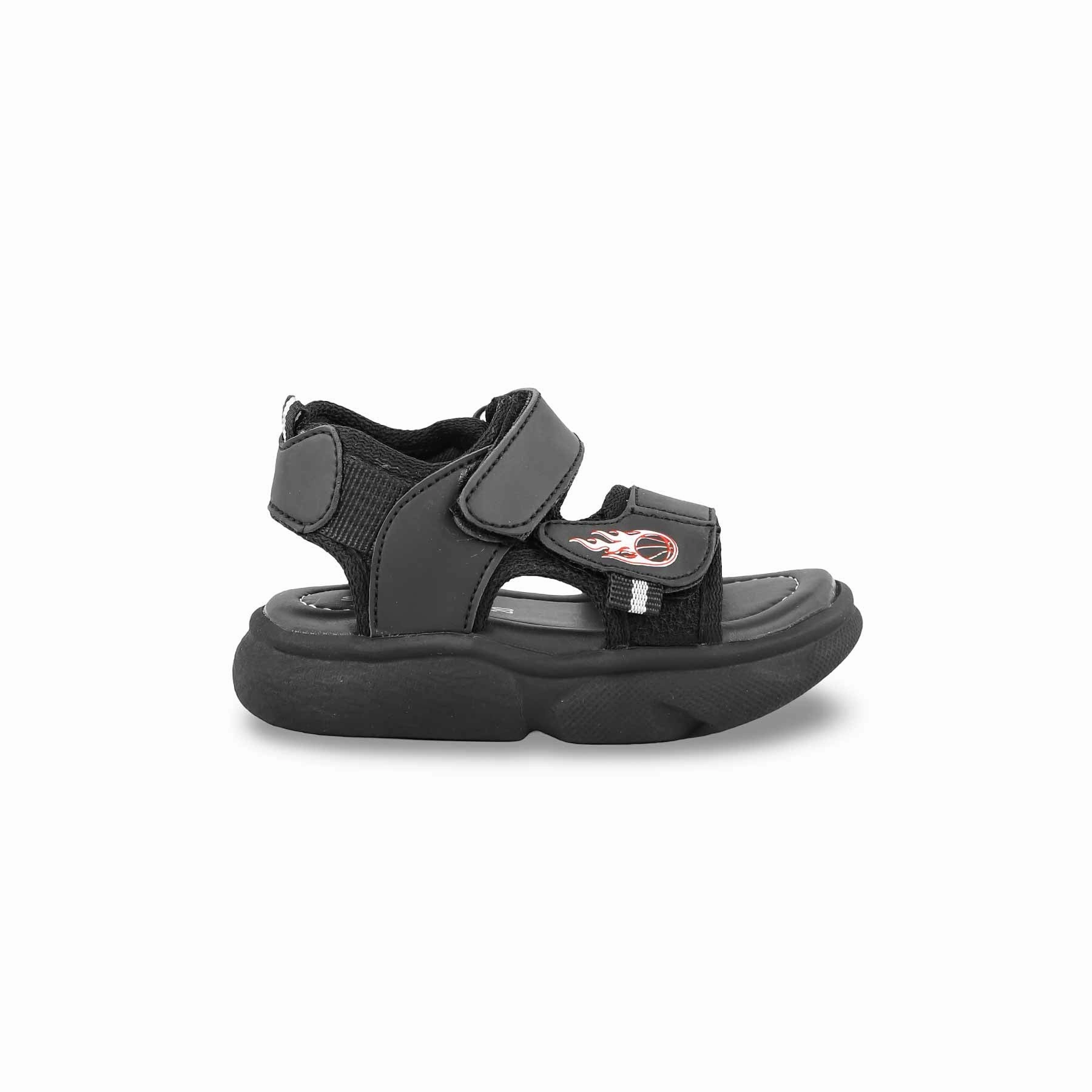 Woven Sandals Boys Black Casual Sandal KD4769