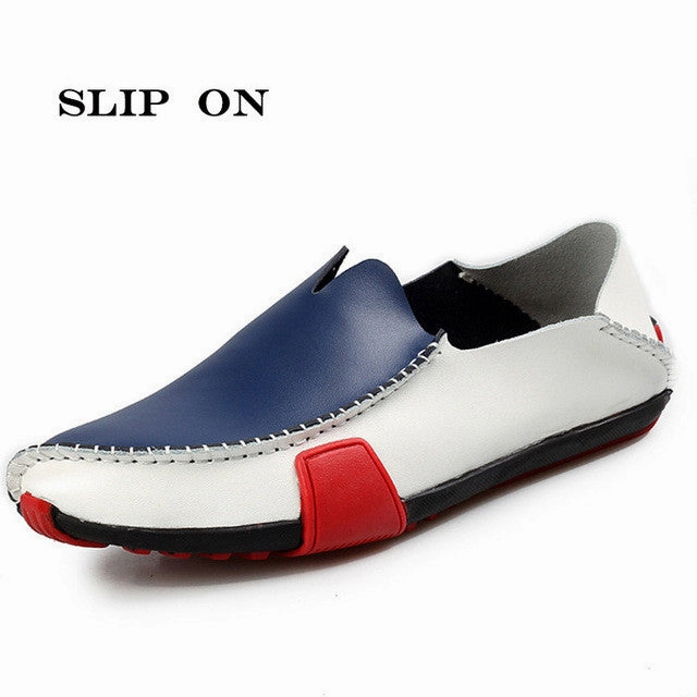 PINSV Cow Split Leather Shoes