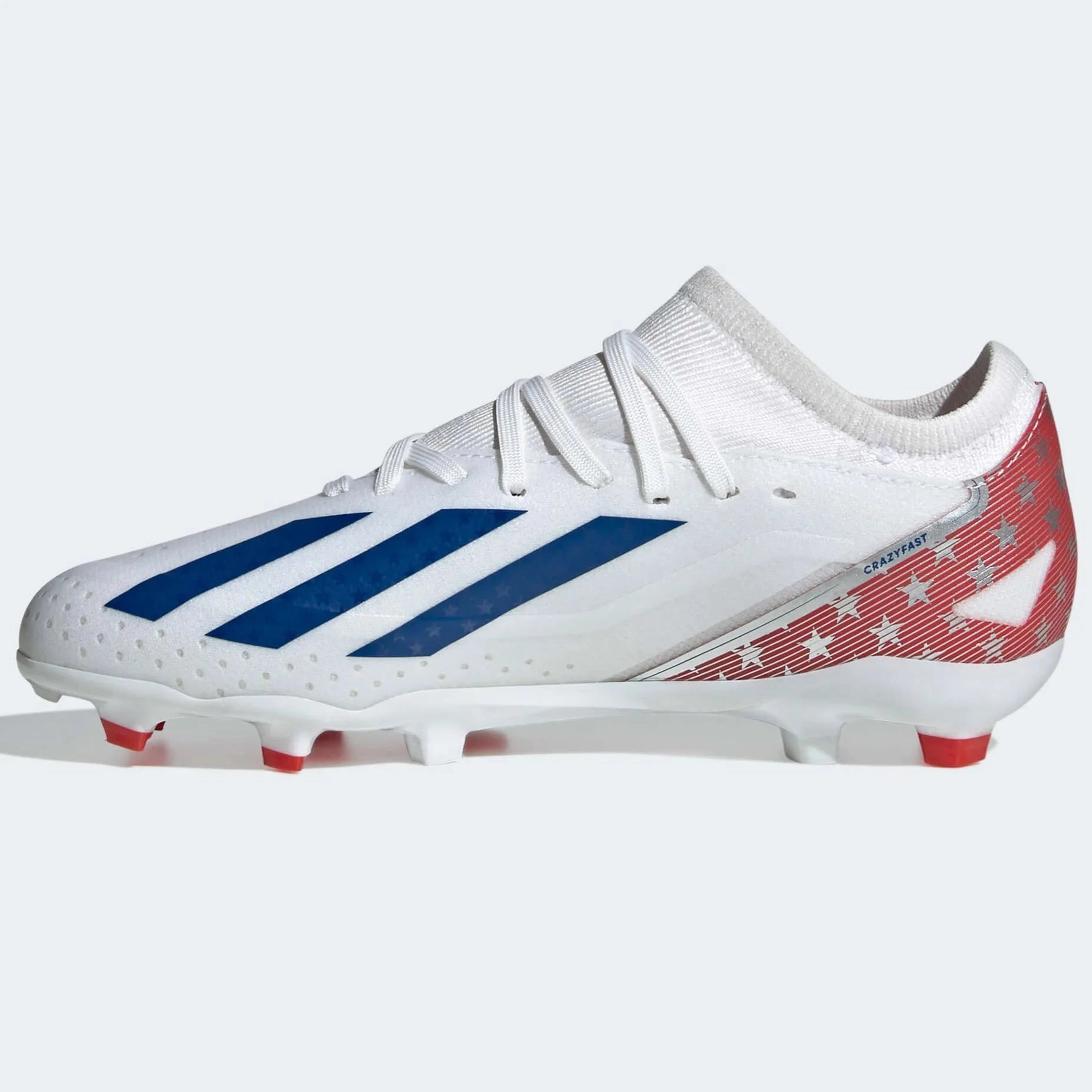 adidas JR X Crazyfast USA .3 FG Size 8 Wide Soccer Cleats