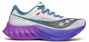 Dynamic Intelliknit Training Shoes Saucony Endorphin Pro 4 Womens Running Shoes - White