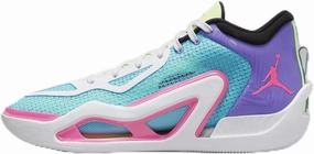 Tatum 1 Basketball Shoes (FV0169-400, Lagoon Pulse/Psychic Purple/White) Size 8.5 Nike.running Shoes