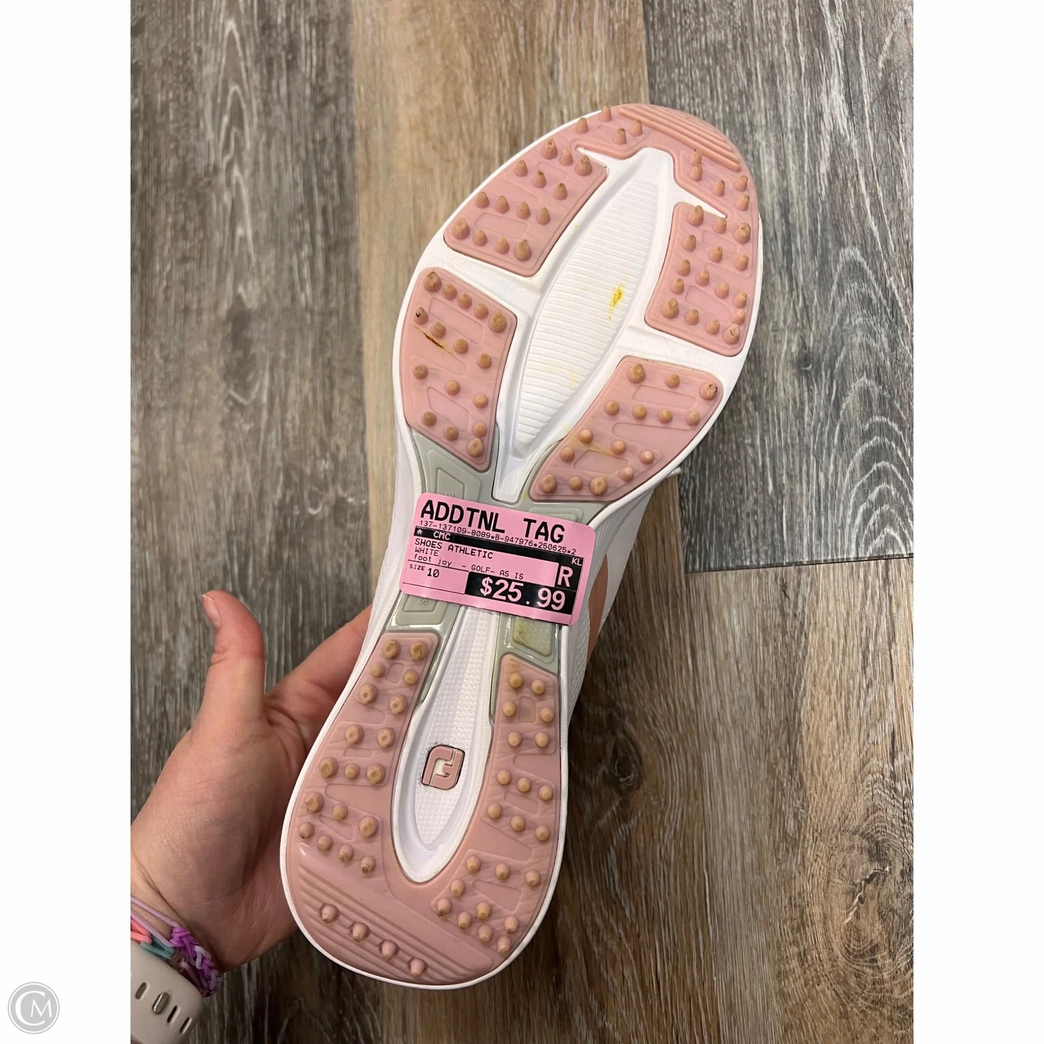 Shoes Athletic By Footjoy In White, Size: 10 Best Budget Golf Shoes