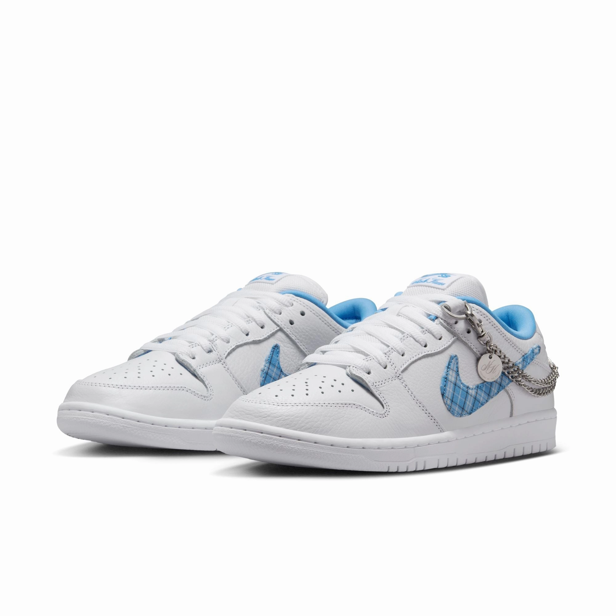 Nike SB Dunk Low Pro Shoes Nicole Hause-White/University Blue Latest Nike Shoes