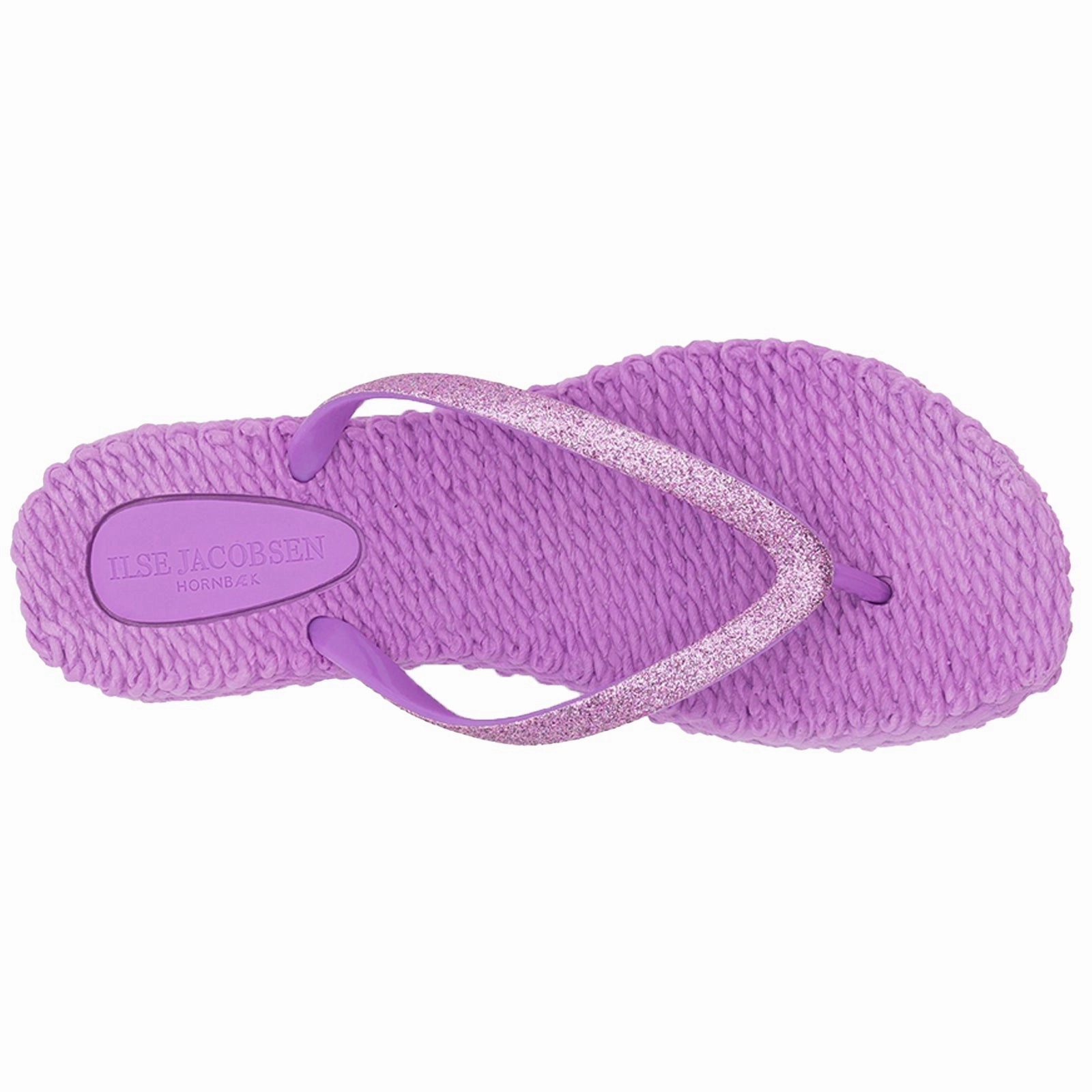 Ilse Jacobsen Cheerful 01 Rubber Women's Toe Post Orchid Haze Sandals Sliders Flip Flops