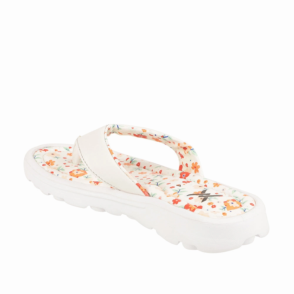 Bigfoot Flip Flops Women's Floral Print Comfort Thong Flip-Flops