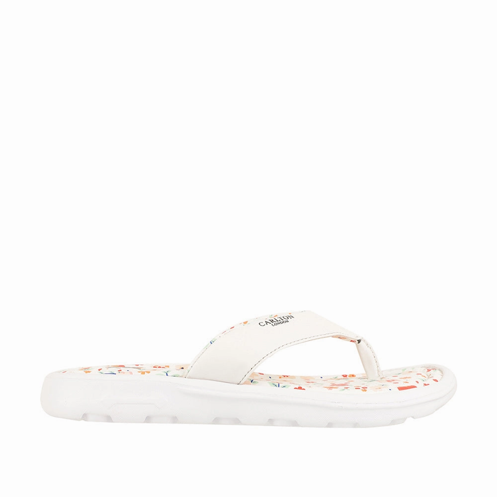 Base Camp Ii Flip Flops Women's Floral Print Comfort Thong Flip-Flops