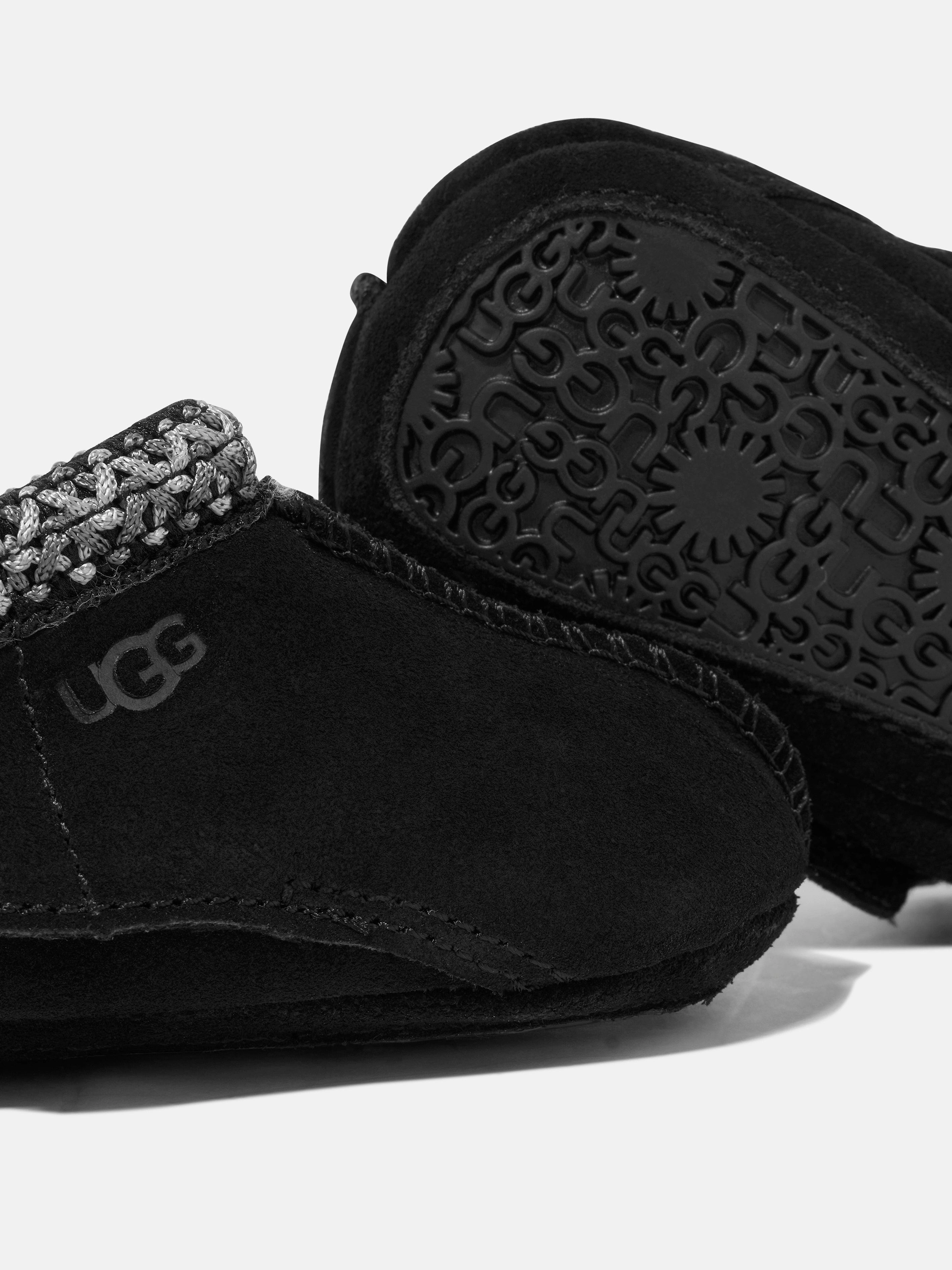 Balenciaga Slides UGG Baby Tasman Slippers in Black