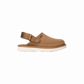 Ugg Kids Clog Goldenstar Chestnut Slippers With Arch