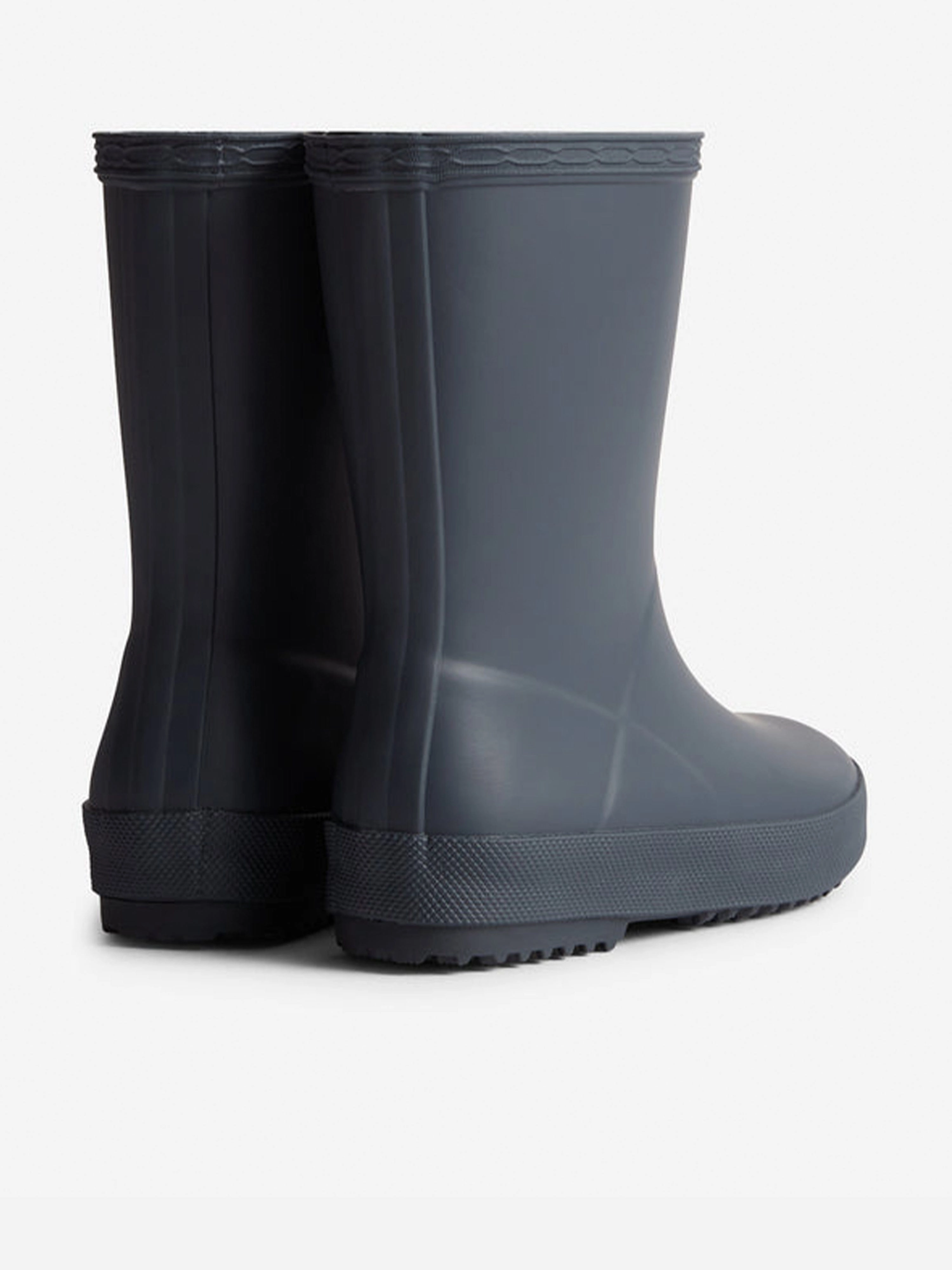 Composite Toe Military Boots Hunter Kids First Wellington Boots in Navy