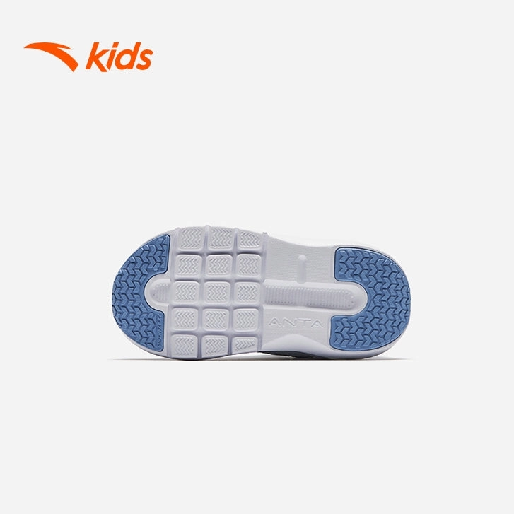 anta kids boys little cute pet running shoes 3125C0001-1 -blue/white (kasut larian kanak lelaki) 4e Skate