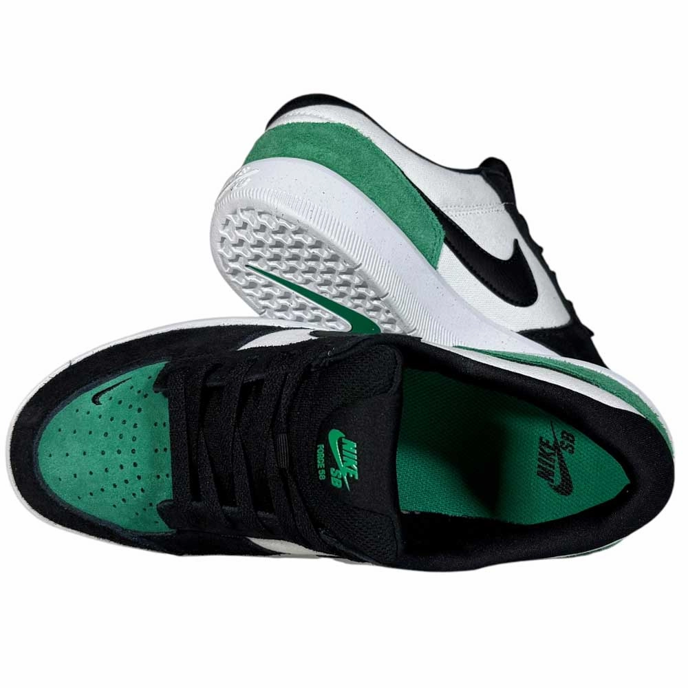 Nike Shoes Cross DV5477101 White Black Stadium Green Force 58 Nike SB Suede Skateboarding Shoes