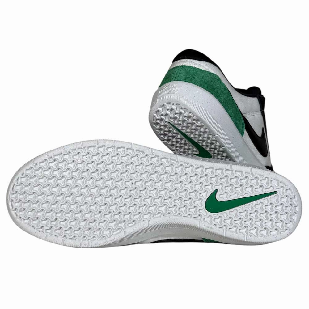 Nike Cushion Shoes DV5477101 White Black Stadium Green Force 58 Nike SB Suede Skateboarding Shoes