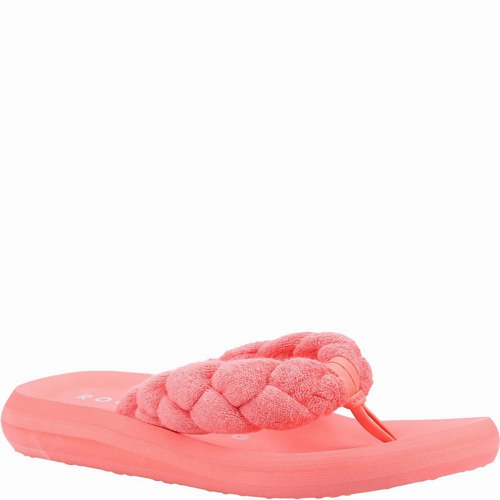 Rocket Dog Sunset Braid Terry Cloth Casual Slip On Sandal Mystique Flip Flops