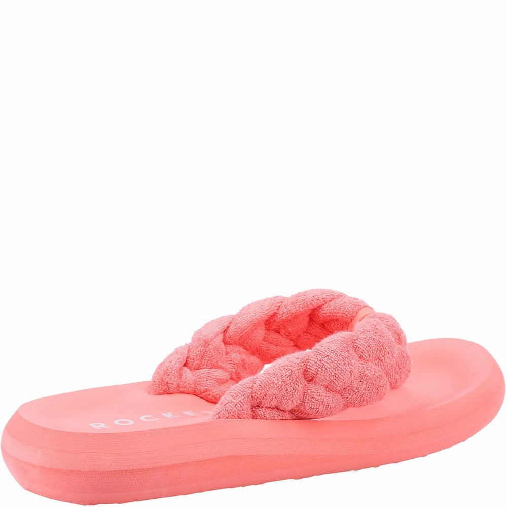 Rocket Dog Sunset Braid Terry Cloth Casual Slip On Sandal