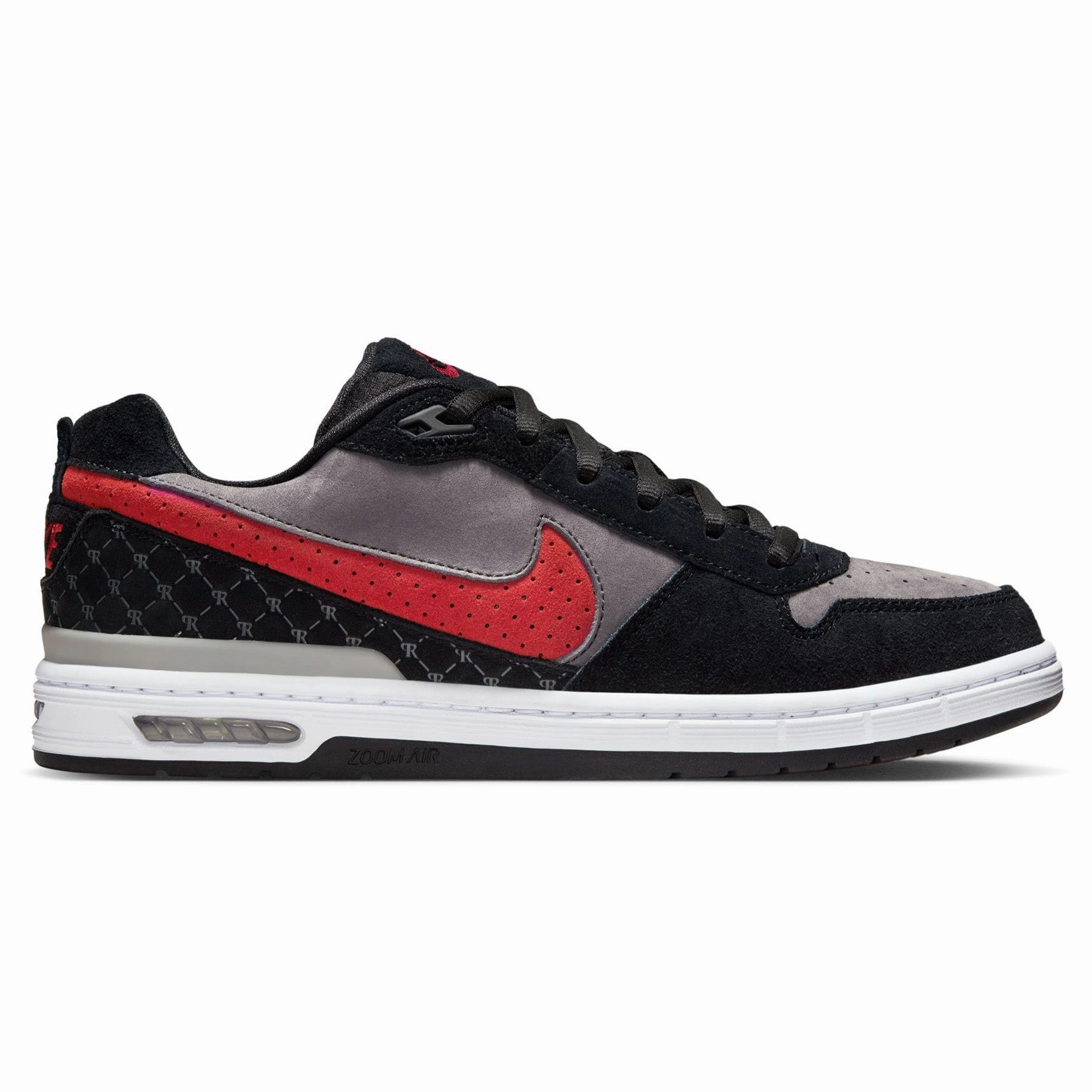 Nike Zoom Pickleball Shoes Nike SB Paul Rodriguez Zoom Air Low Black/Red/Grey