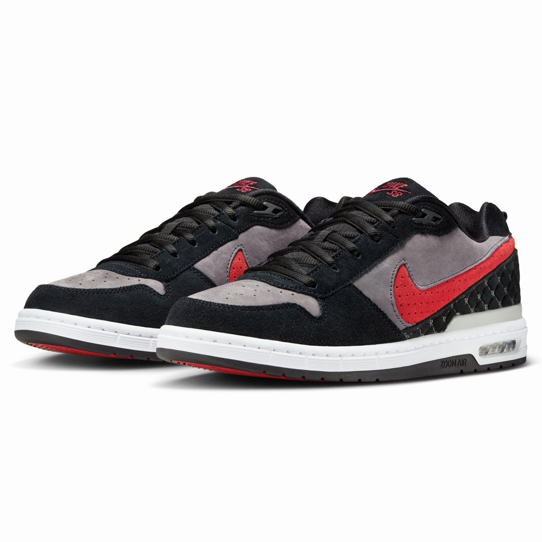 Print Shoes Nike Nike SB Paul Rodriguez Zoom Air Low Black/Red/Grey