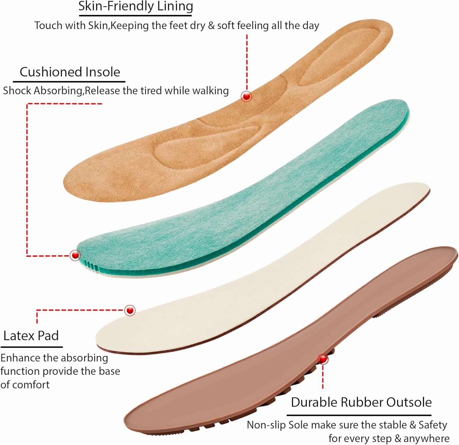 Asics Trail Shoe Flats for Women Ballets Shoes: Comfortable Knitted Dressy Work Flats - Ladies Wedding Flat Casual Shoes