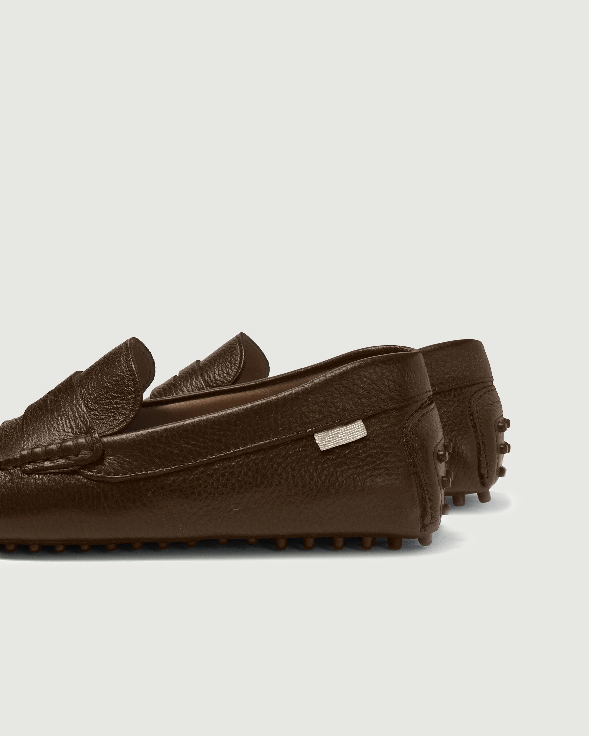 Driver | Chocolate Pebbled Morgan Brogues