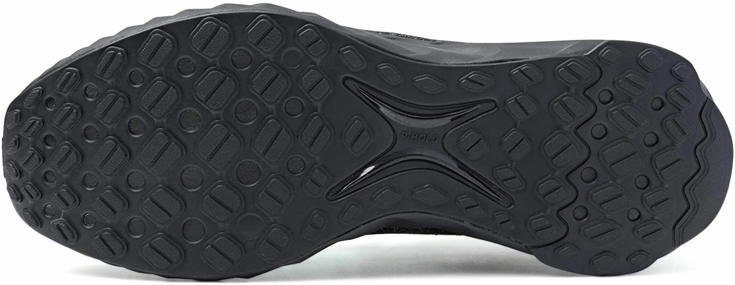 PEAK TAICHI Running Shoes Men Adaptive Smart Cushioning Trainers King Series Black Grey Step In Tennis Shoes