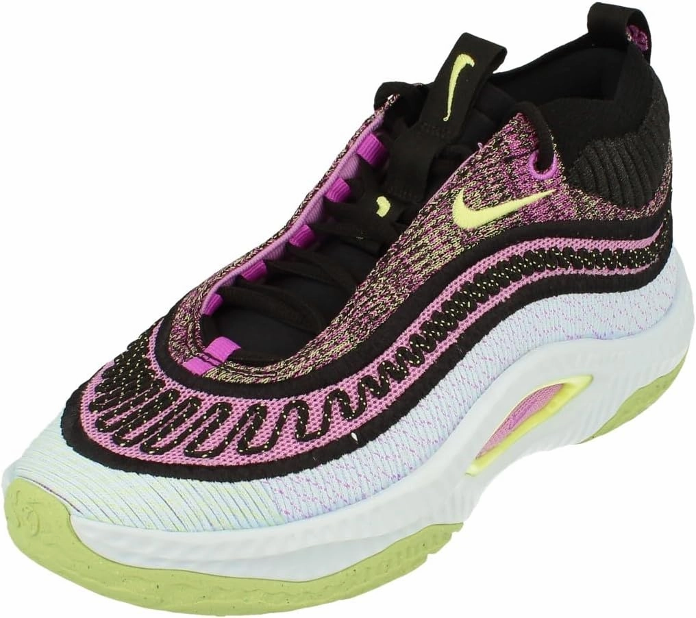 Nike Airforce One Shoes Nike Cosmic Unity 3 Mens Basketball Trainers DV2757 Sneakers Shoes (UK 9 US 10 EU 44, Rush Fuchsia Lemon Twist 500)