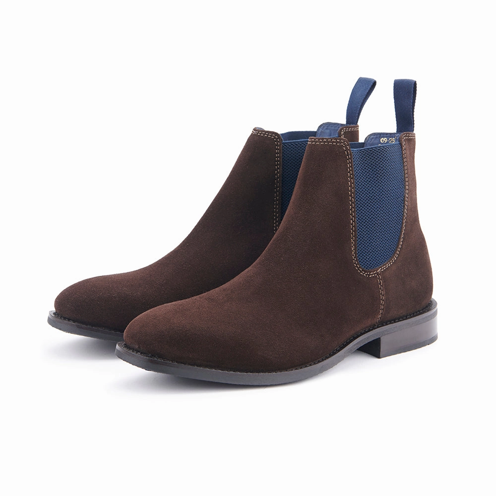 Brown Chelsea Boots With Heel Vanguard Chelsea Boot - Brown Suede