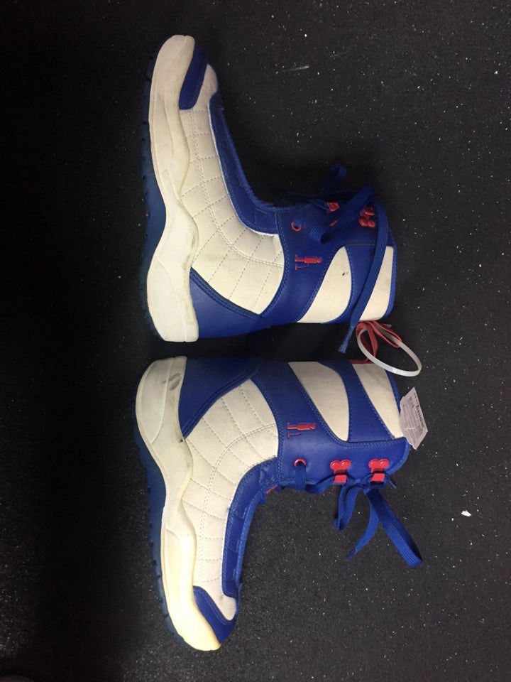 Used Liquid Blue/white/red Kids Size 6 Snowboard Boots Normal Boots