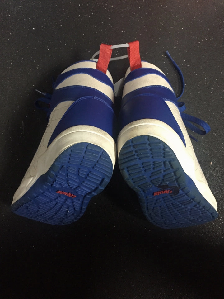 Types Of Boots Used Liquid Blue/white/red Kids Size 6 Snowboard Boots